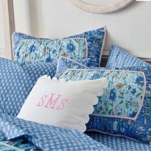 NWT‎ Pottery Barn|Teen Bettina Ruched Standard Sham